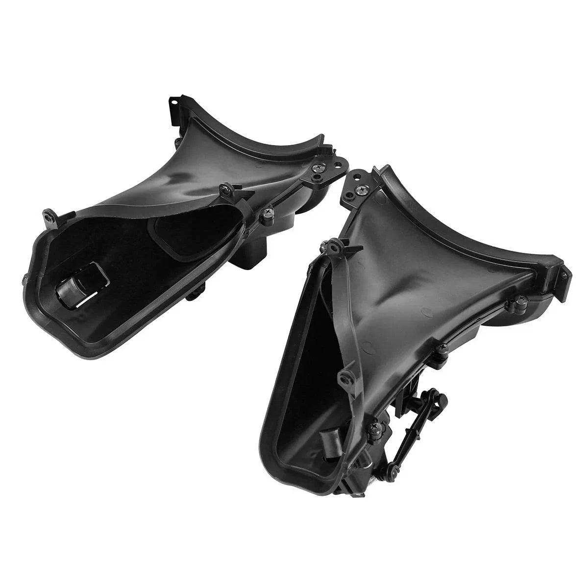 Matte Fairing Speaker Storage Glove Box Air Duct for Harley Road Glide