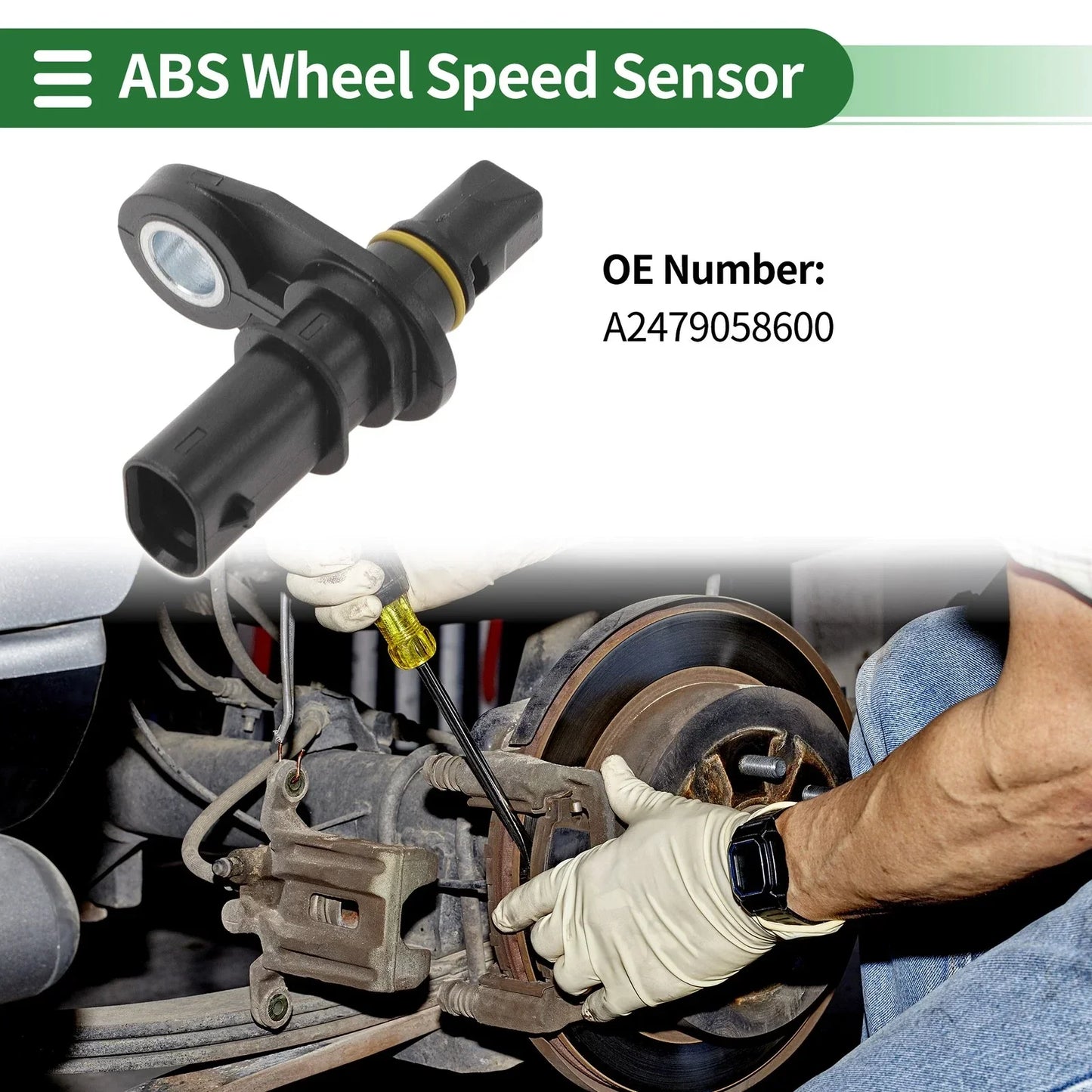ABS Wheel Speed Sensor for Mercedes-Benz Sprinter (2010-2018)