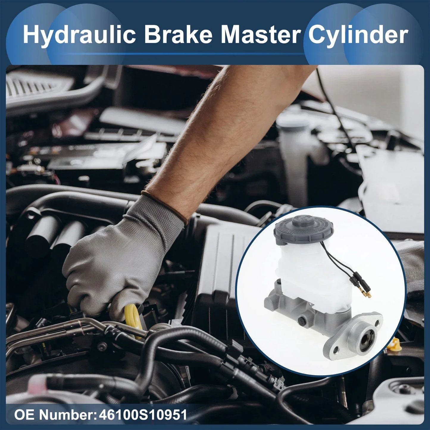 Brake Master Cylinder Reservoir for Honda CR-V (1999-2001)