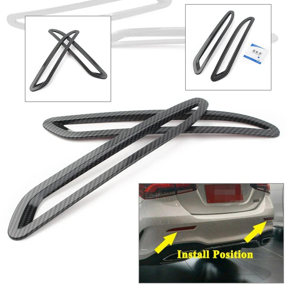 Rear Fog Light Cover Trims for Mercedes-Benz A-Class A220 (2019-2020)