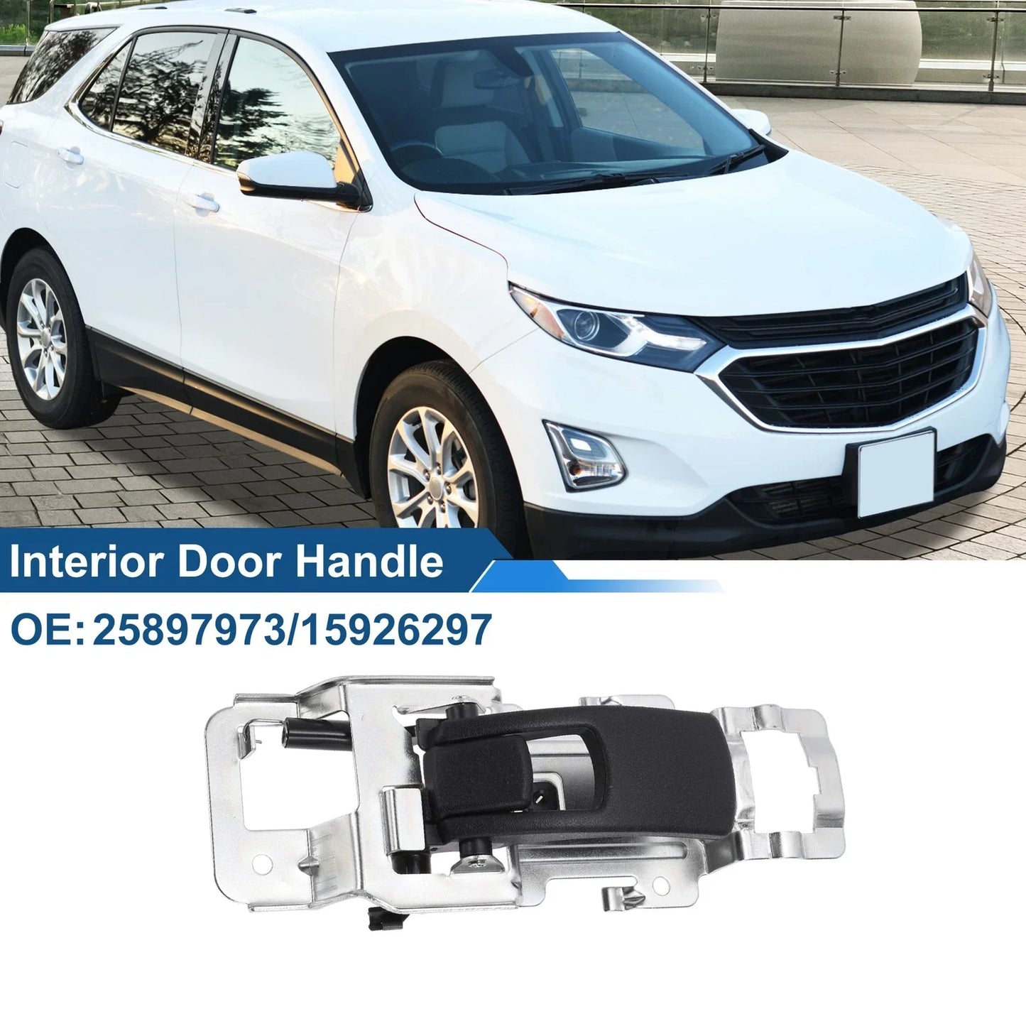 Front Passenger Side Interior Door Handle for Chevrolet Equinox (2010-2017)