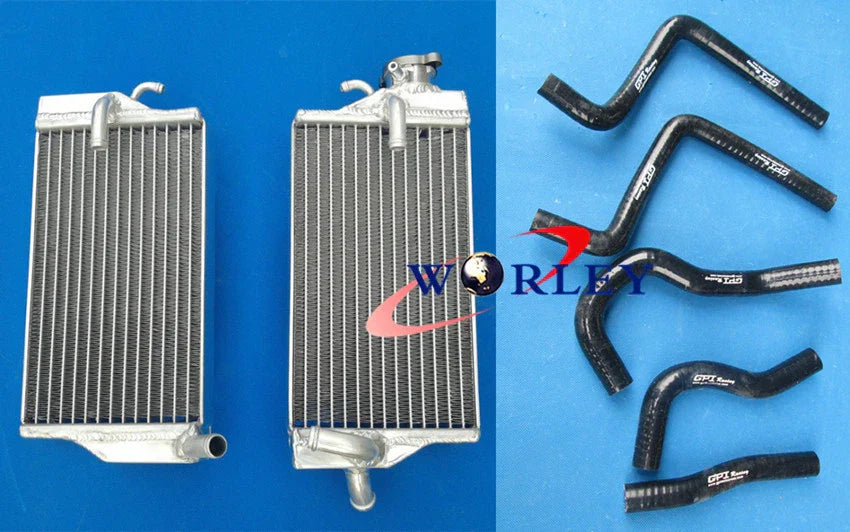 Aluminum Radiator & Hose for Honda CR125R CR125 2-Stroke (2004)