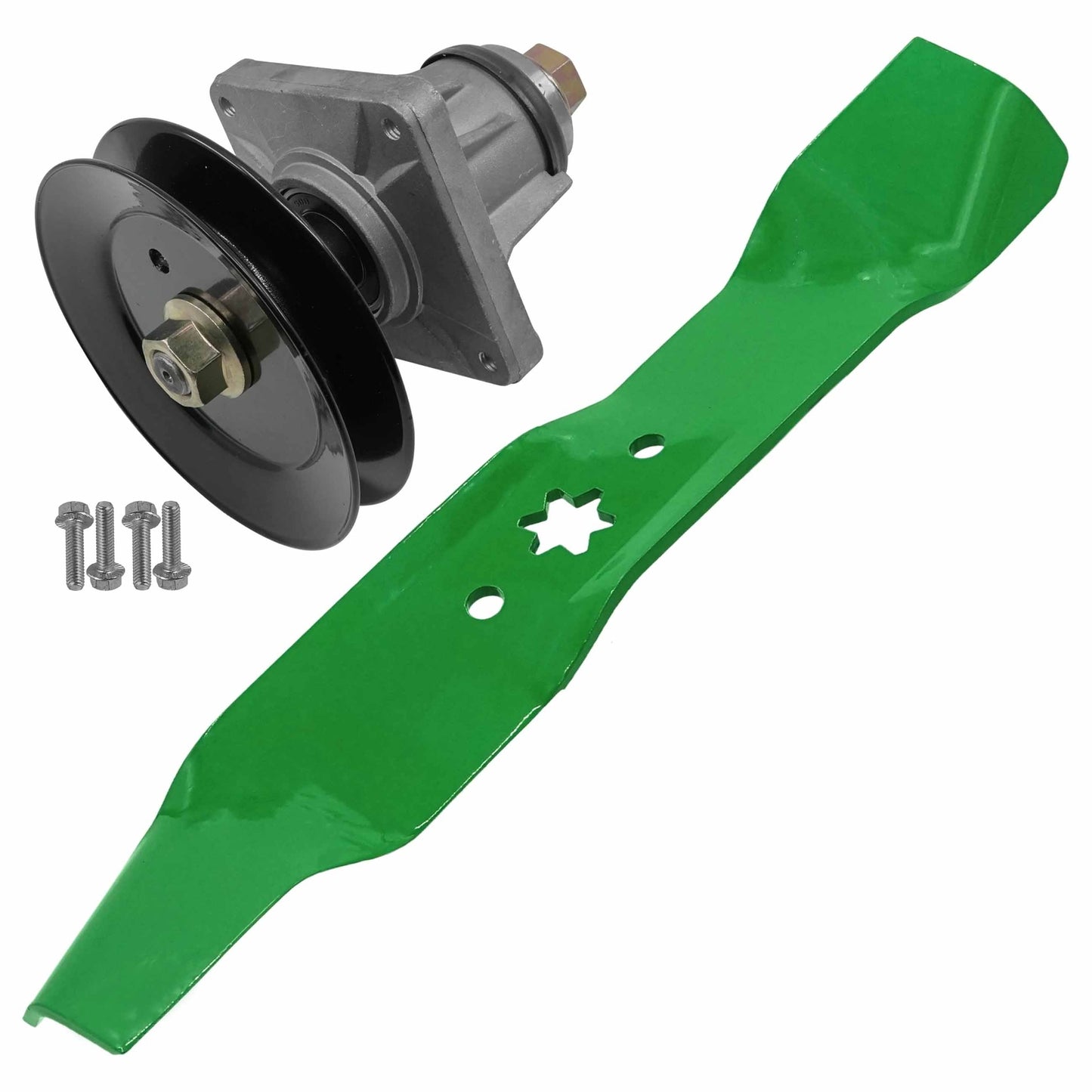 Deck Spindle & Blade Replacement for White Outdoor Q 816H (1980–1990)