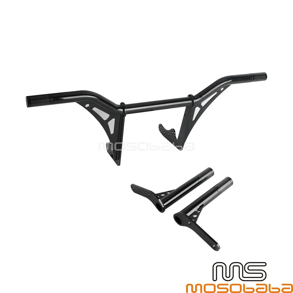 Front Engine Guard Crash Bar & Saddlebag Guard for FXLRST (2022-2024)