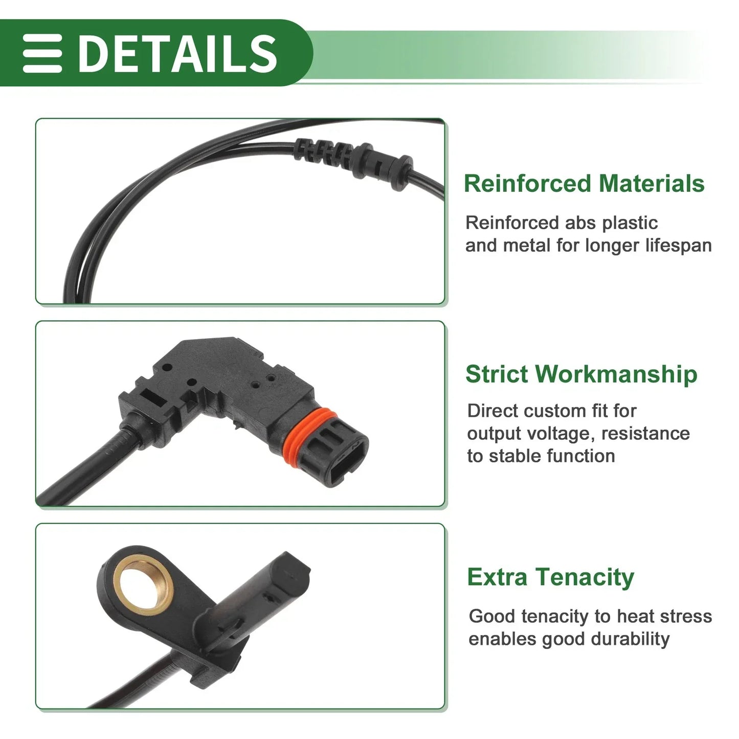 ABS Wheel Speed Sensor for Mercedes-Benz W221 (2005-2013)