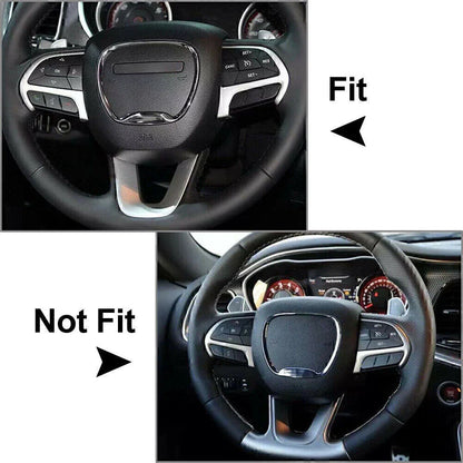 Steering Wheel Trim Ring Cover for Dodge Challenger/Charger (2015-2019)