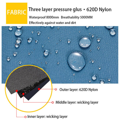 Waterproof Gaiters for Outdoor Hiking Boots - Snake & Snow Leg Protection