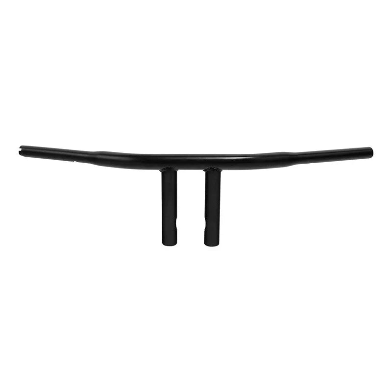 Black 8" Rise 1.25" T-Bar Handlebar for Harley Dyna Softail Road King (2006-2023)