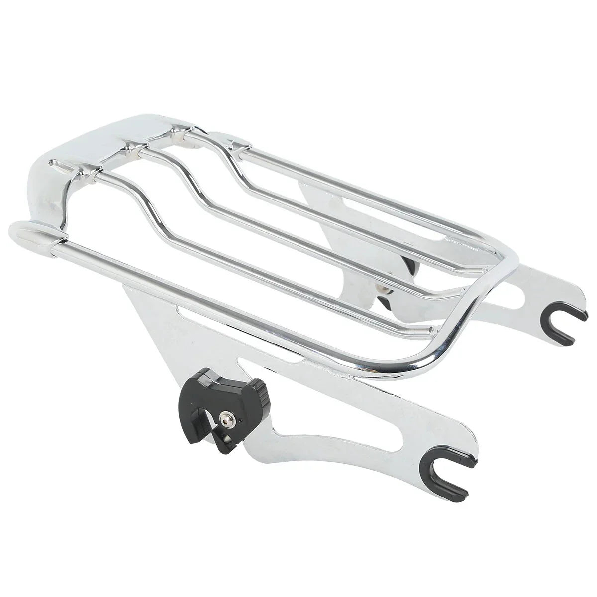 Chrome Two Up Luggage Rack for Harley Touring FLHR FLTR (2009-2022)
