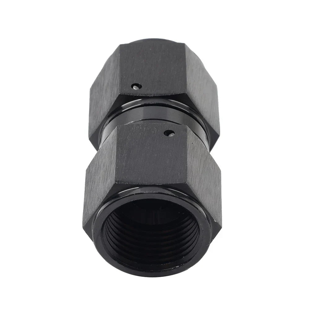 10AN Female to Female Swivel Coupler Fitting Adapter for Aluminum (N/A)
