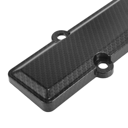 Black Carbon Fiber Engine Valve Spark Plug Cover for Honda Civic