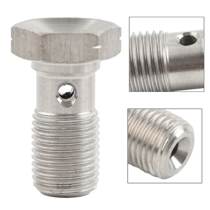 Stainless Steel Banjo Bolt 3/8x24 AN3 Brake Adaptor for Car