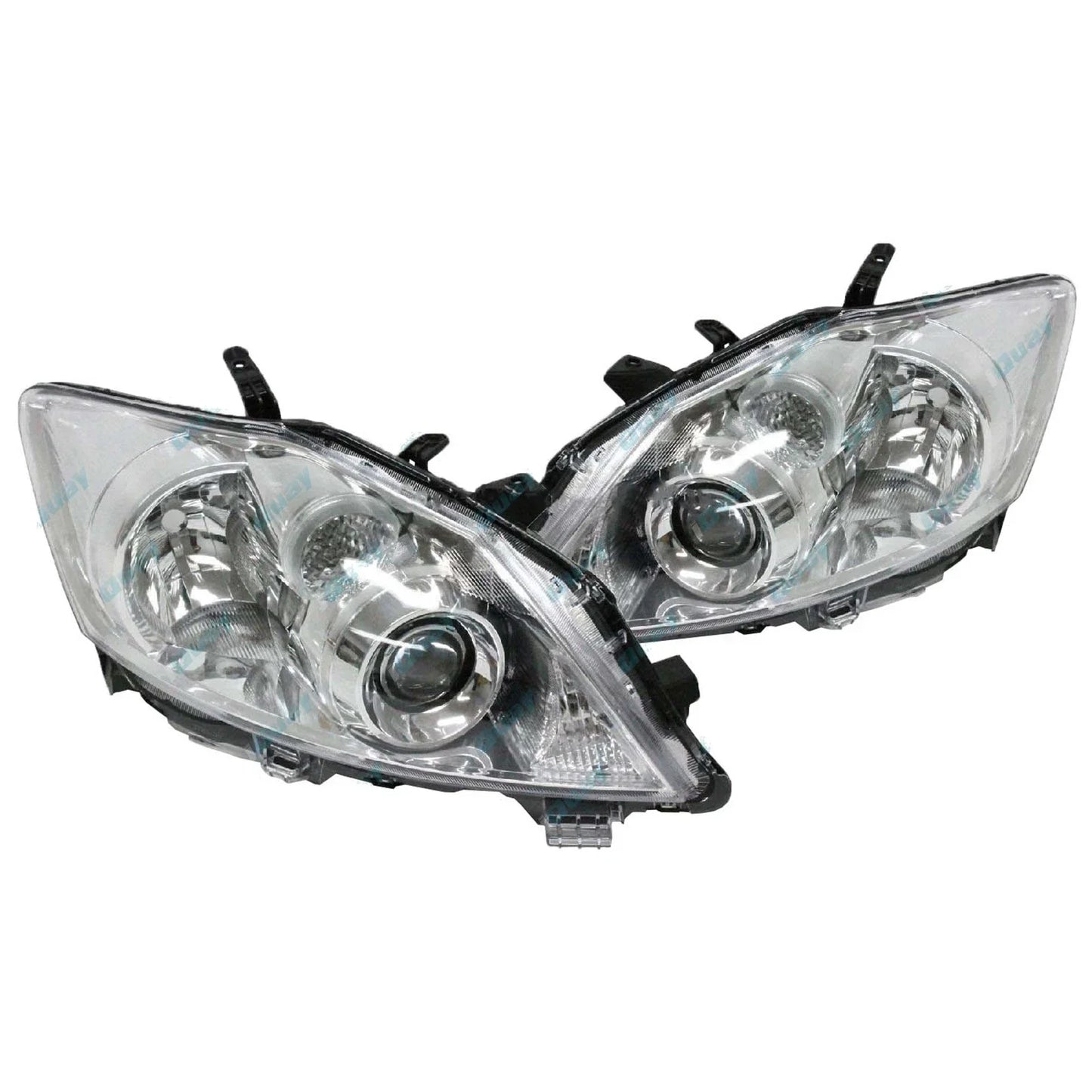 LH & RH Non-Xenon Replacement Headlights Pair for Toyota Corolla 2009-2012