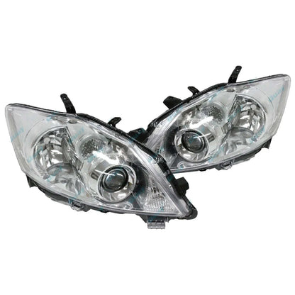 LH & RH Non-Xenon Replacement Headlights Pair for Toyota Corolla 2009-2012