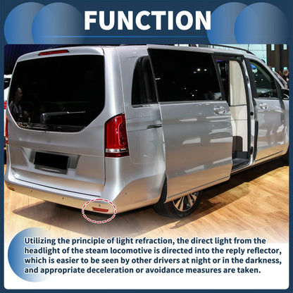 Bumper Reflector for Mercedes Benz Vito W447 V-Class Rear Right (2014-2023)
