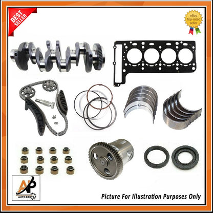 Crankshaft 4 Web + Engine Rebuild Kit for Mercedes-Benz Vito 2.2 OM651 (2003–2018)