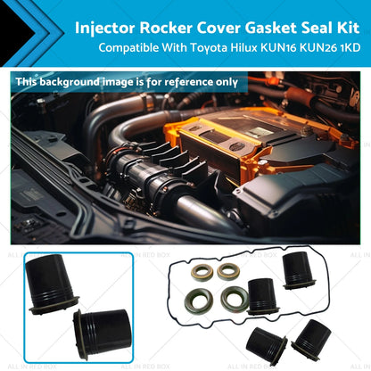 Injector Rocker Cover Gasket Seal for Toyota Hilux KUN16 KUN26 (2005-2015)