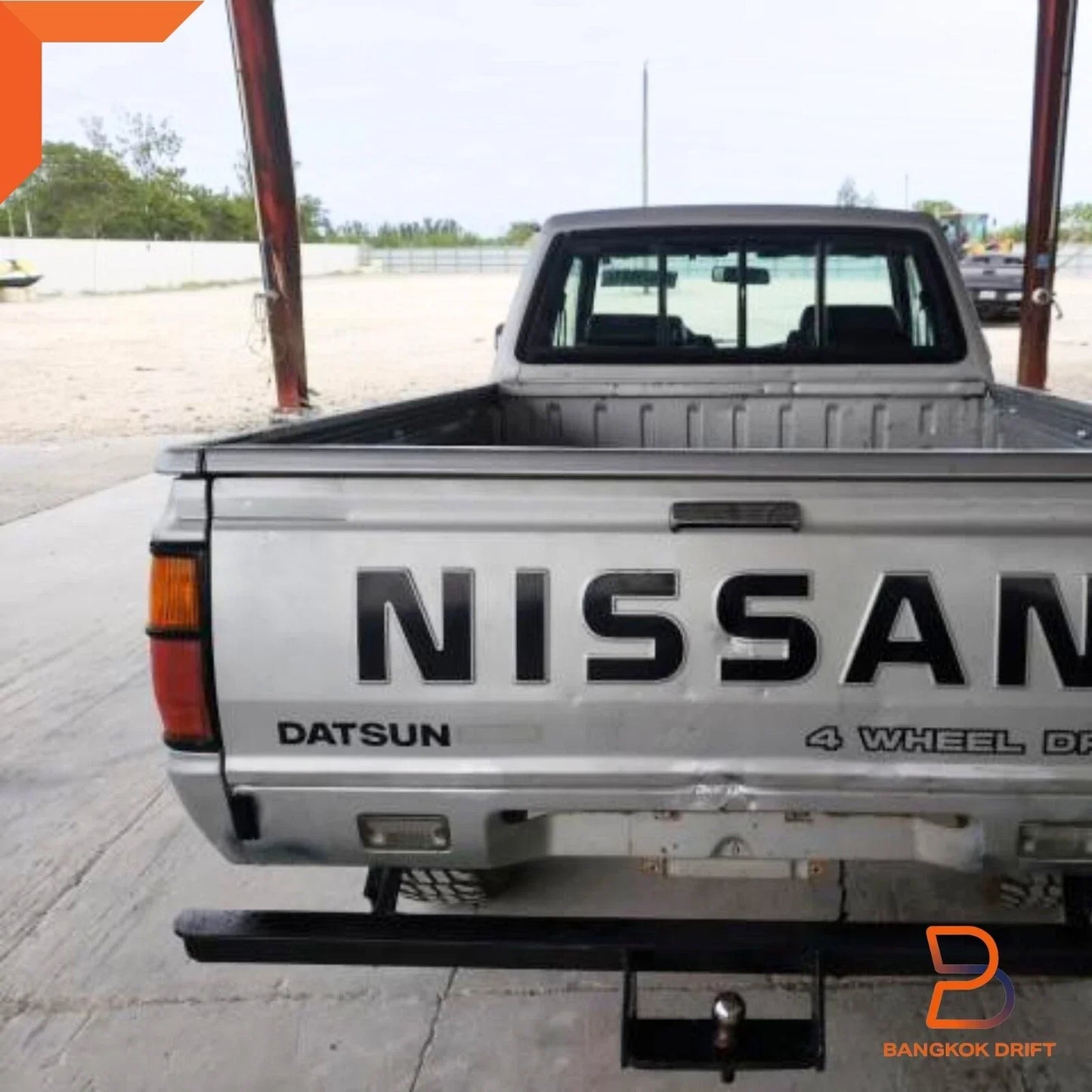 Black Trim Tail Lights for Nissan Datsun 720 UTE (1980-1986)