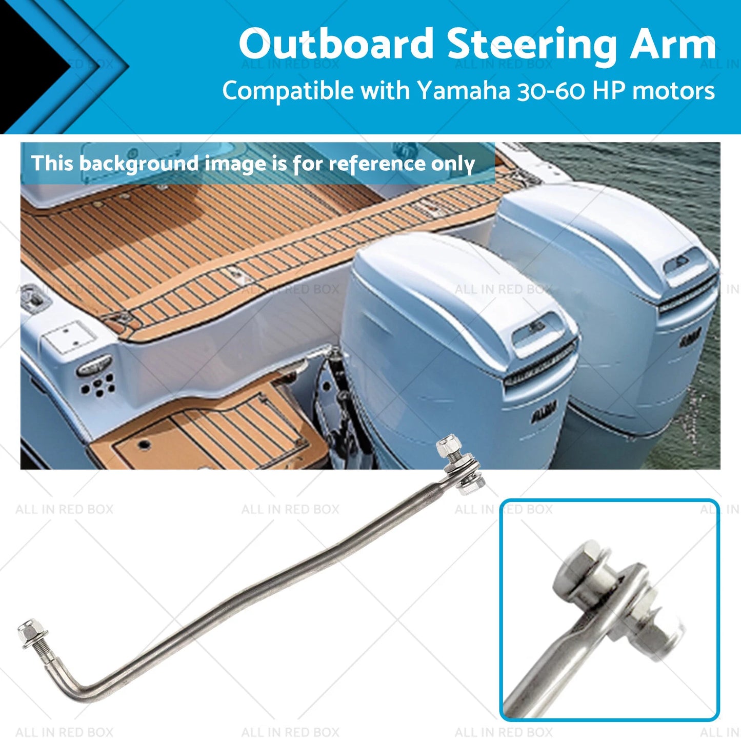 Outboard Steering Arm Connecting Link Tie Rod for Universal (30-60)