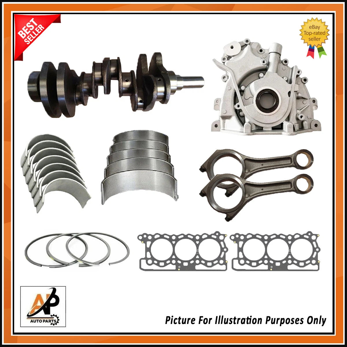 Crankshaft Kit Replacement for Land Rover 3.0 D 306DT (2006–2012)