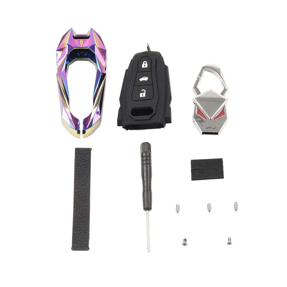3 x Button Key Fob Case Shell Cover for Audi e-tron GT (2022-2025)