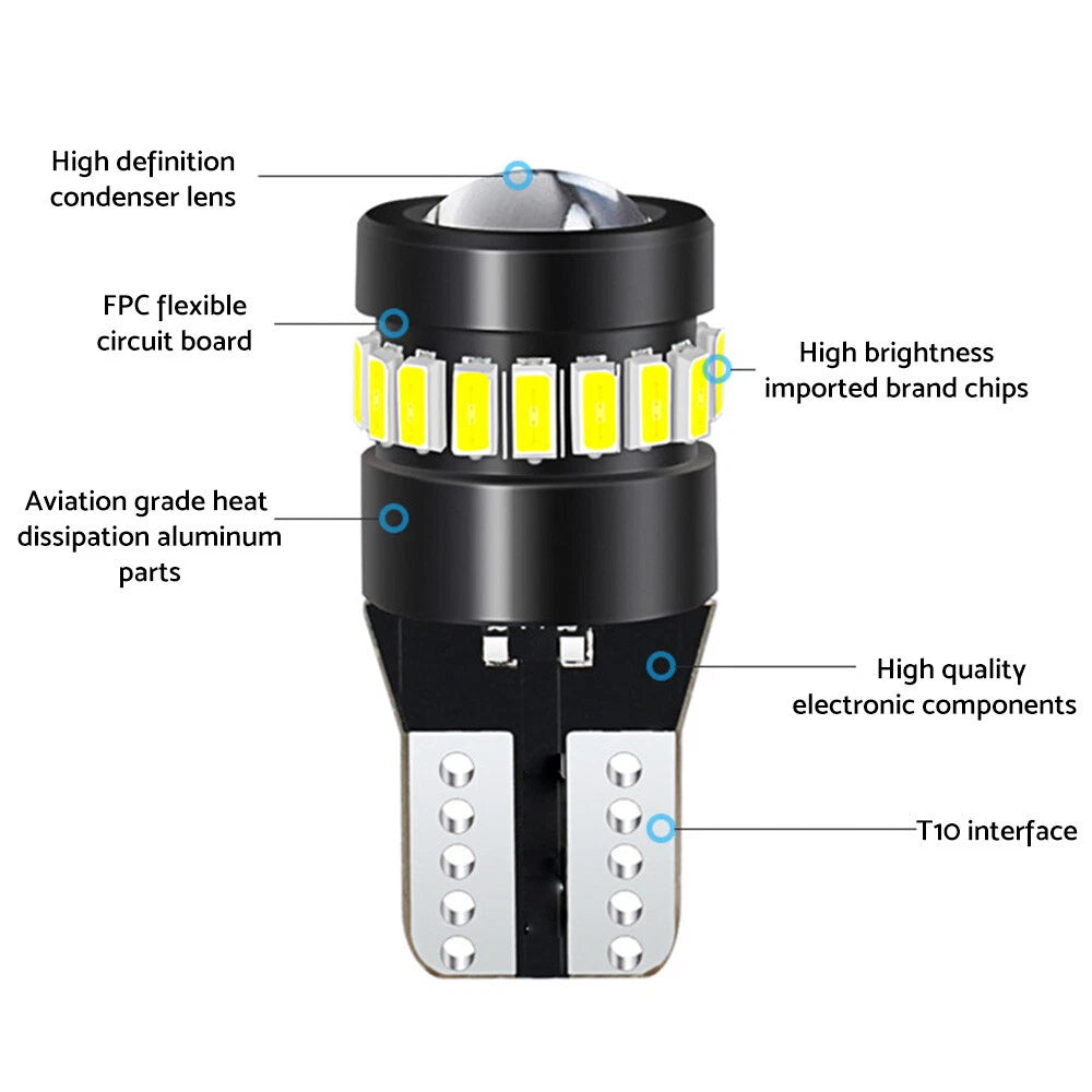 LED Wedge Bulbs for Holden Commodore VT VX VU VY VZ VE VF (1997-2020)