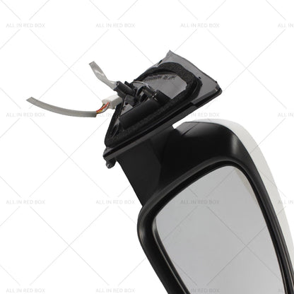 White Right Door Mirror for Toyota RAV4 (2013-2018) 5 Pin Non-Fold