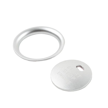 Silver Engine Start Push Button Cover Ring Trim for Mazda 3 6 CX-5 (2004-2023)