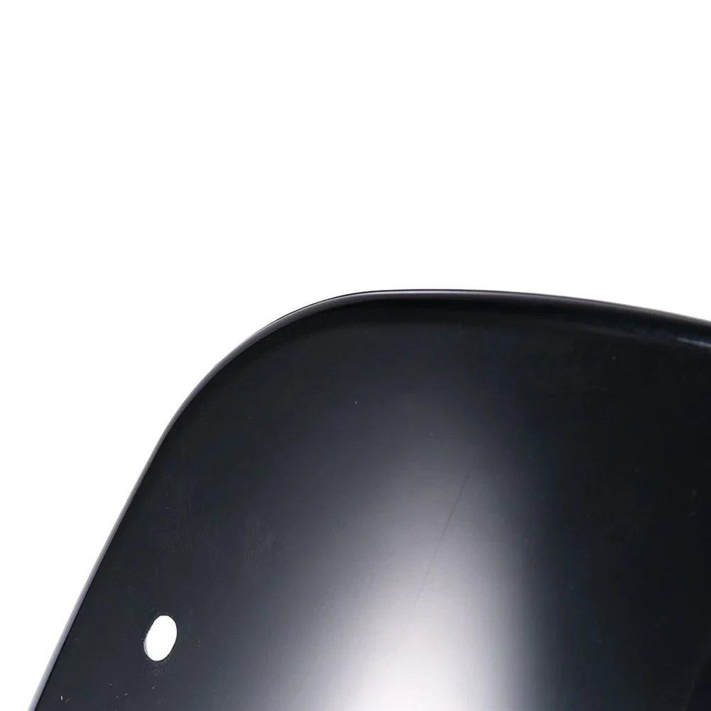 5-7'' Round Headlight Windscreen for Universal Fit Motor Black