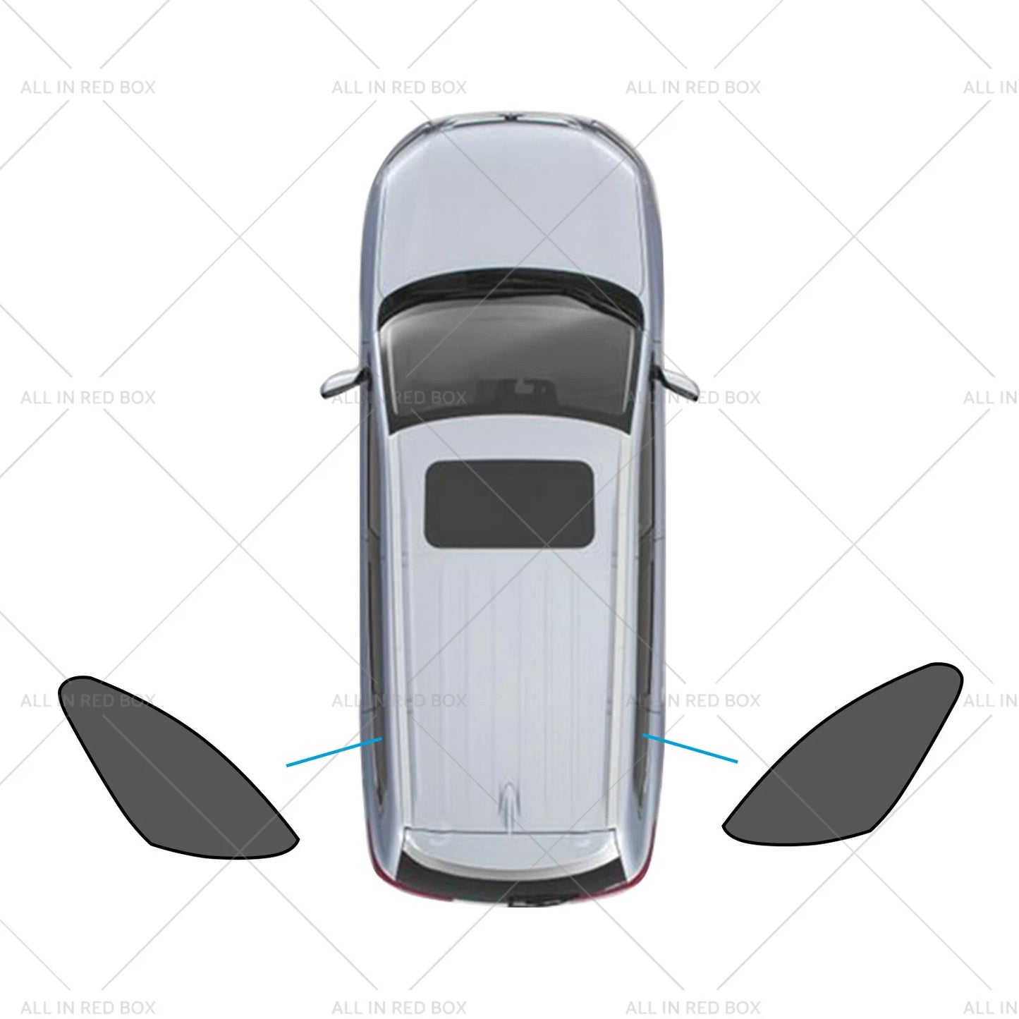 Magnetic Sun Shades for Mazda CX-3 CX3 (2015-Current)