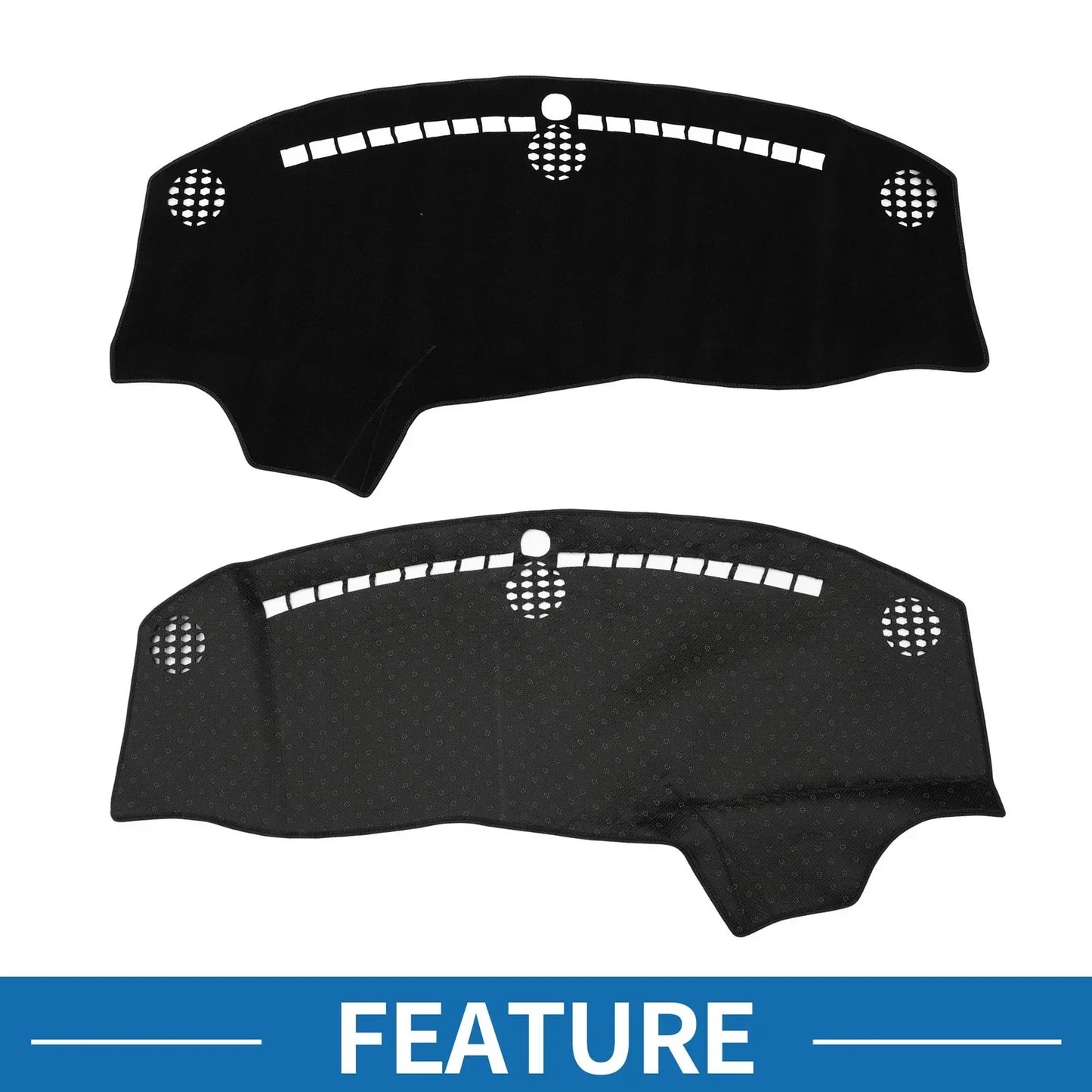 Dashboard Cover Mat for Dodge Challenger Accessories 2015-2024 Black