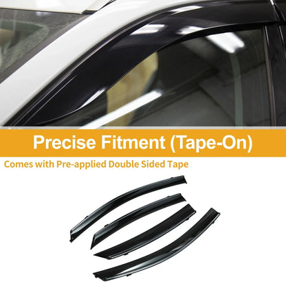 Window Deflectors for Hyundai Accent Side Window Vent Visors 2018-2023 (2 pcs)