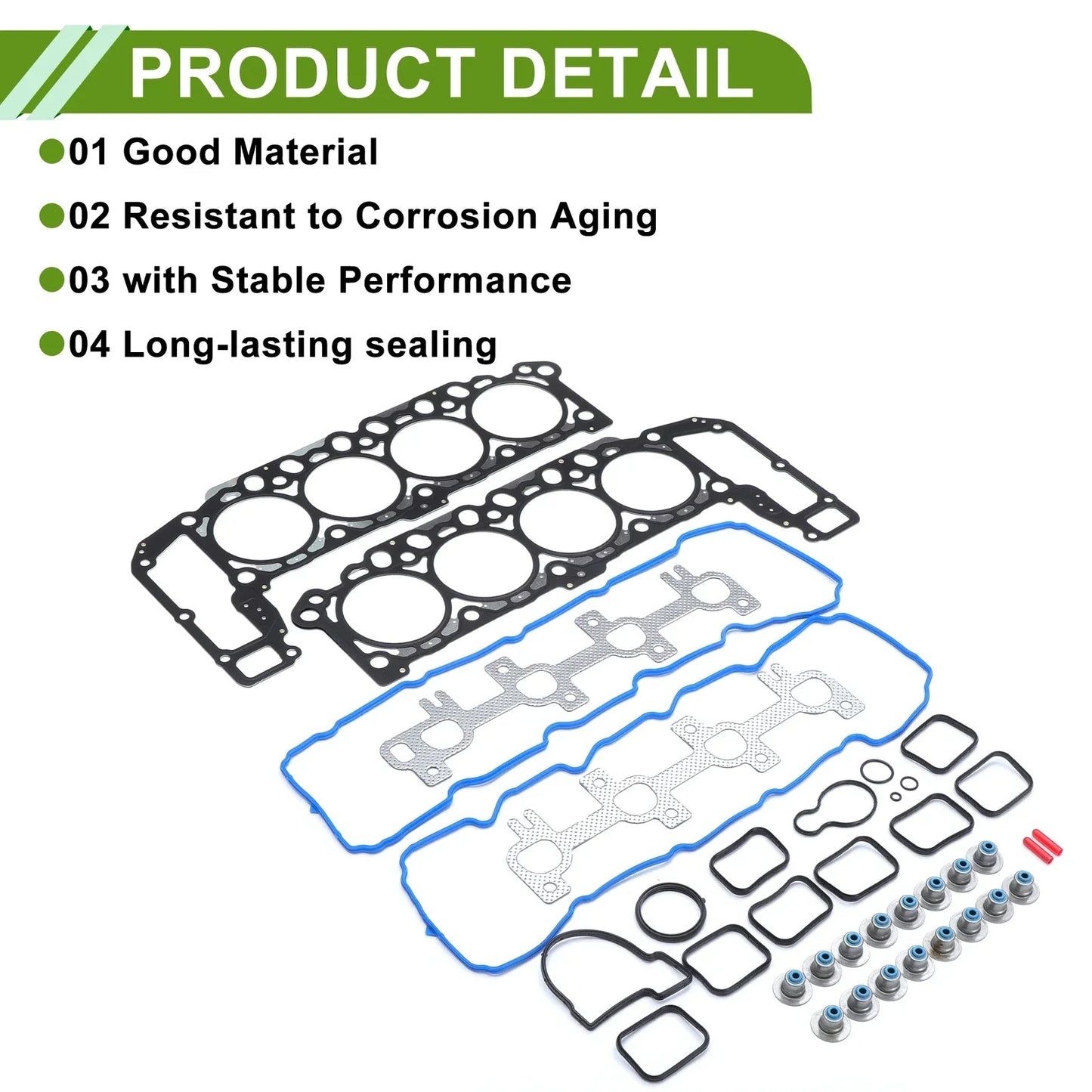 Engine Timing Cover Gasket Set for Dodge Durango 4.7L (2004-2007)