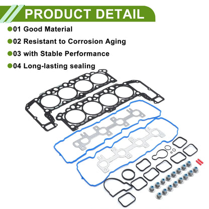 Engine Timing Cover Gasket Set for Dodge Durango 4.7L (2004-2007)