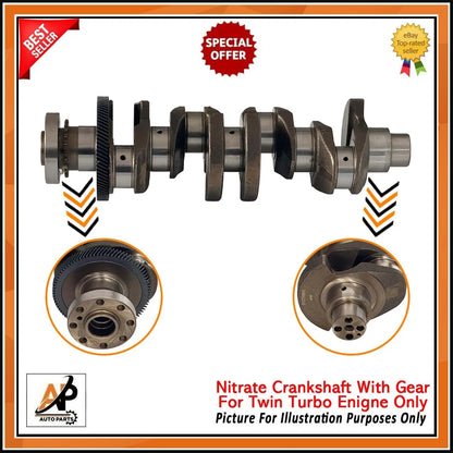 Crankshaft Connecting Rod Bearing Set Replacement for Land Rover Jaguar 2.0D (2016–2020)