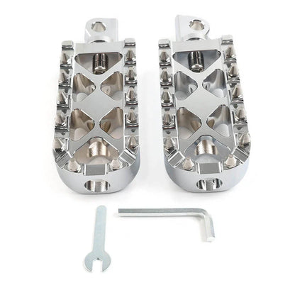 MX Style Foot Pegs for Harley Touring Softail Dyna  -  Pedals