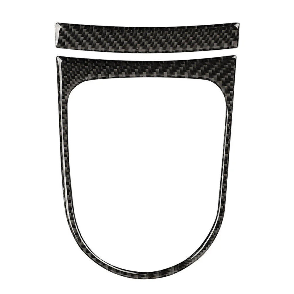 Carbon Fiber Interior Gear Shift Panel Cover for Ford Mustang (2015-2019)