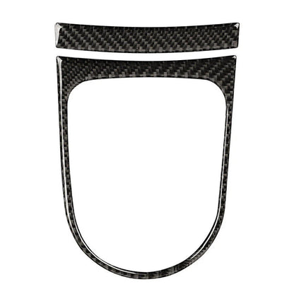 Carbon Fiber Interior Gear Shift Panel Cover for Ford Mustang (2015-2019)