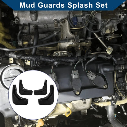 Mud Flaps Splash Guards Set for Mercedes Benz E-Class (2016-2023)
