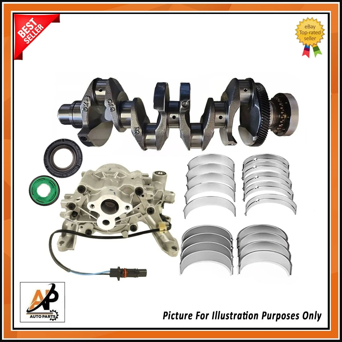 Crankshaft Rebuild Kit Replacement for Range Rover Sport 2.0 Diesel (2011–2021)