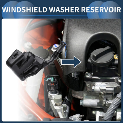 Windshield Washer Reservoir with Cap for Mercedes-Benz GLK250 (2010-2015)