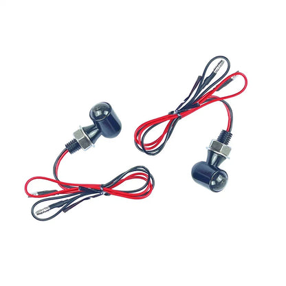 Universal Amber Turn Signal Light for Motorcycle Dirt Bike 12V