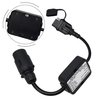 Trailer Light Converter 7Pin to 4Way Flat for European Vehicles