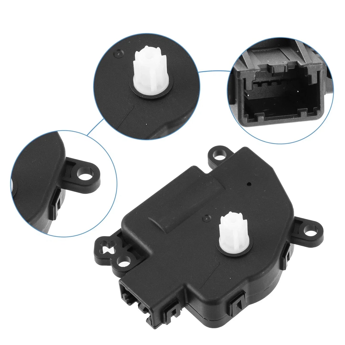 Air Door Actuator for Dodge Magnum, Jeep Patriot 2010-2016, Black