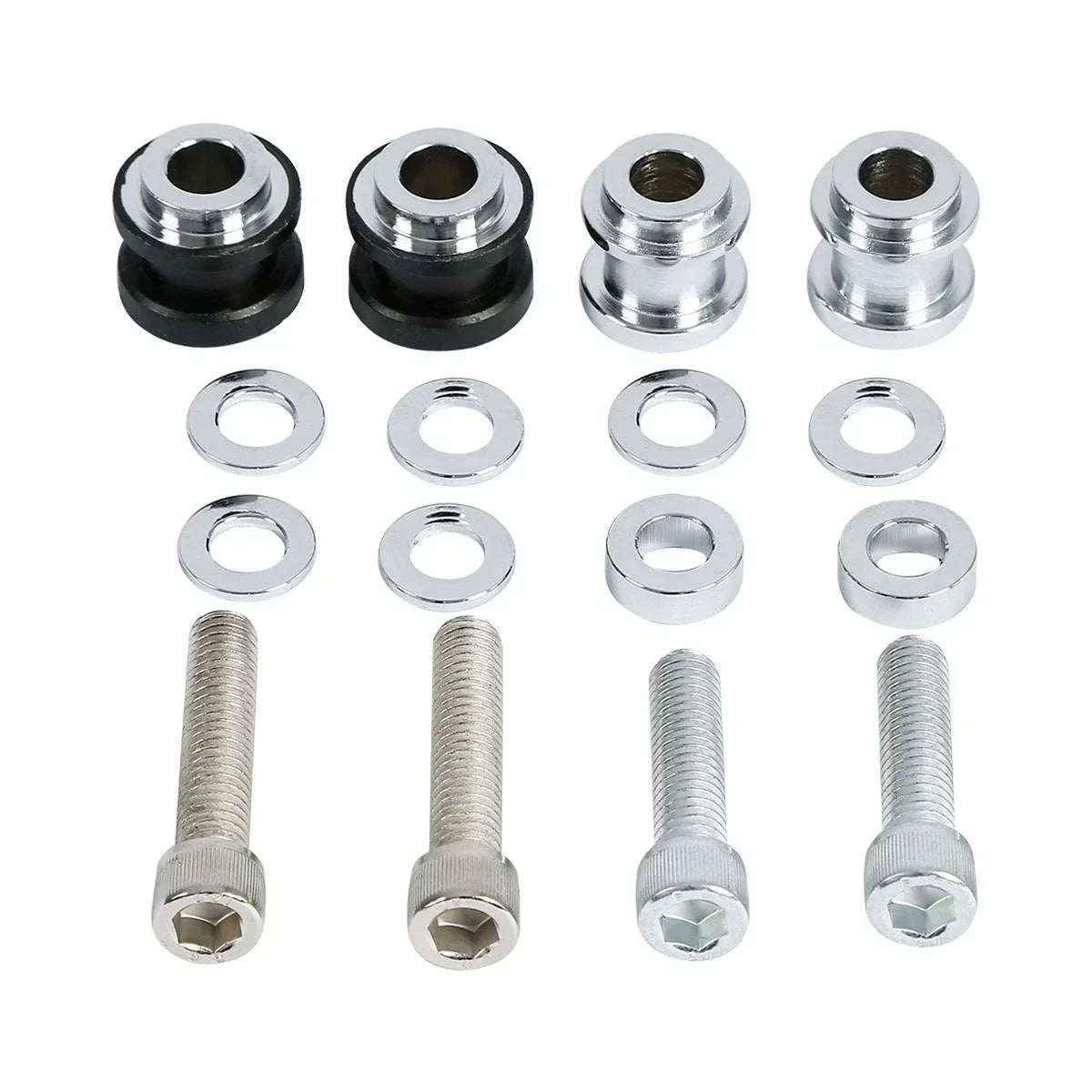Detachable Chrome Docking Hardware Kit for Harley Fat Boy Breakout (2018-2025)