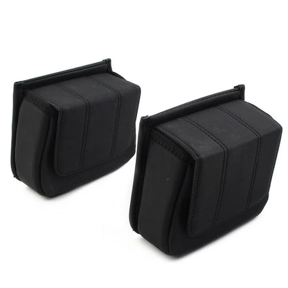Black Fairing Lower Door Pocket Bags for Harley Touring (1996-2013)