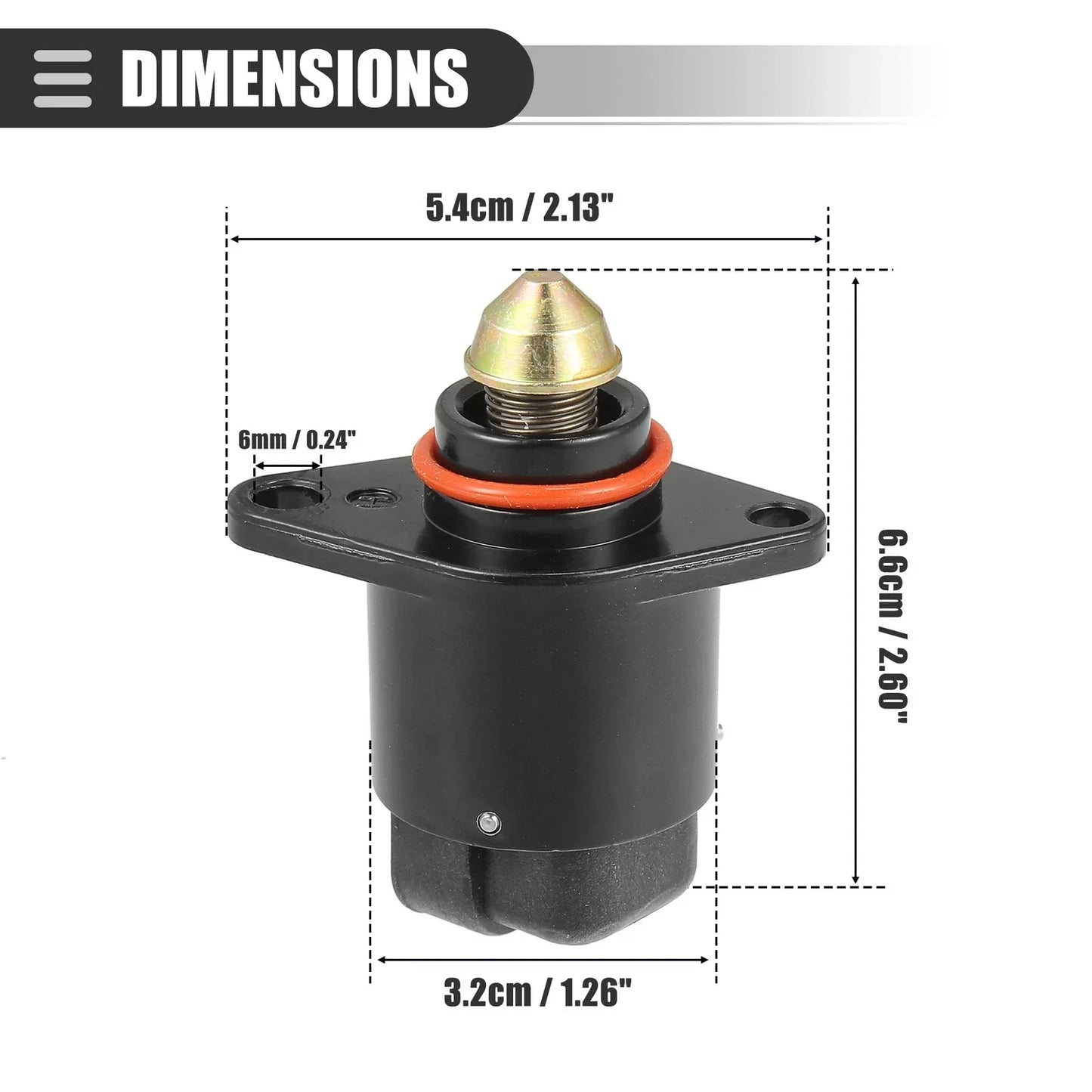 Idle Air Control Valve for Chevrolet Camaro 3.8L (1995-2002)