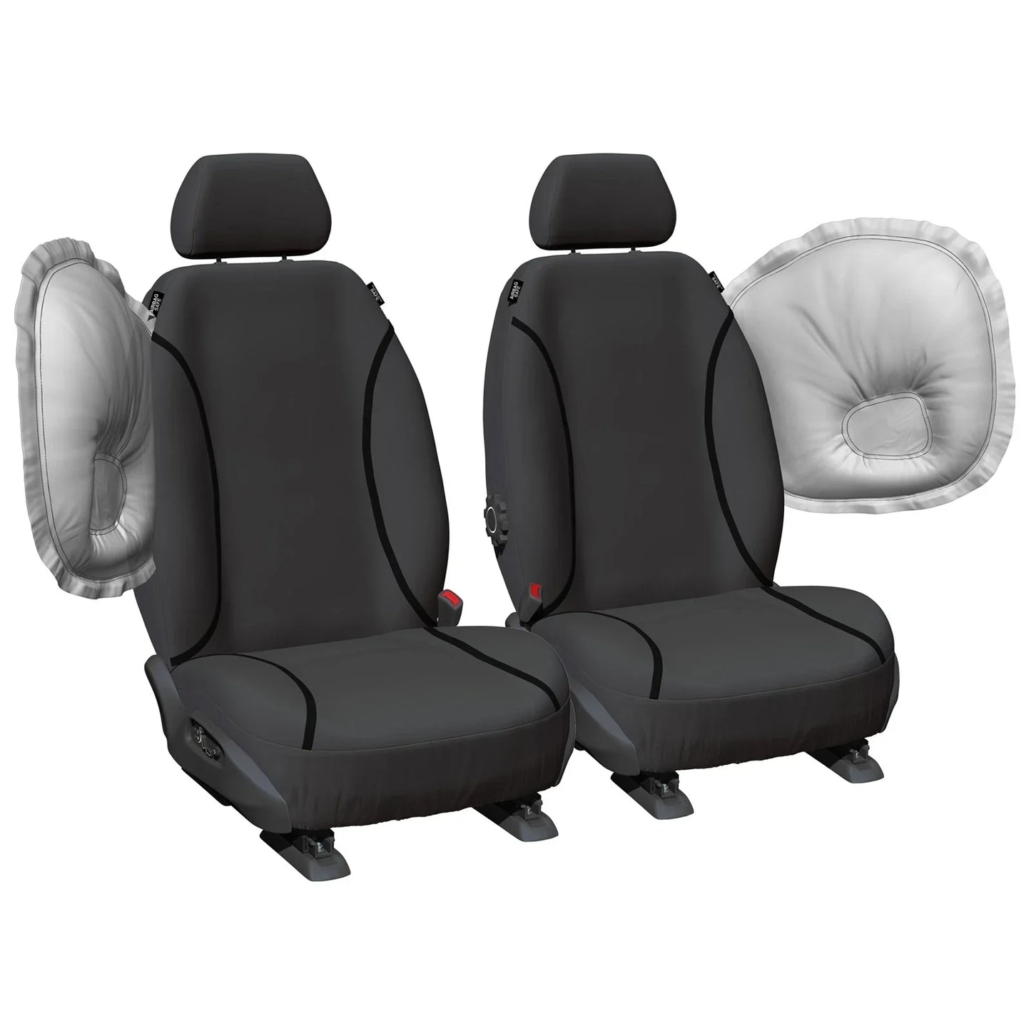 Custom Fit Canvas Car Seat Covers for Toyota Prado KDJ150 KDJ155 (2009-2018)