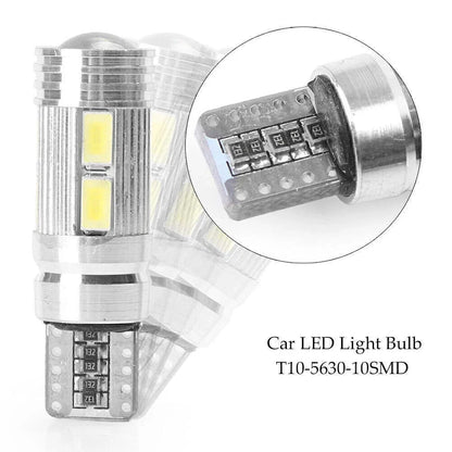 1x Canbus Error Free White T10 SMD 5630 LED Interior Light for Audi Acura