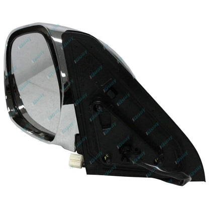 LH Chrome Electric Mirror for Toyota Landcruiser Prado 120 Series '02-'09 Left